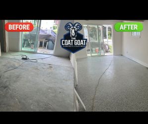 Before & After Epoxy Flooring in Jacksonville, FL (2)